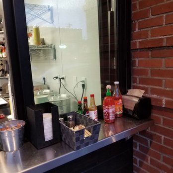 The Whole Bowl - Little counter with sauces/supplies - Vegetarian Near Me - Beaverton, Oregon The Whole Bowl - Little counter with sauces/supplies - Vegetarian Near Me - Beaverton, Oregon
