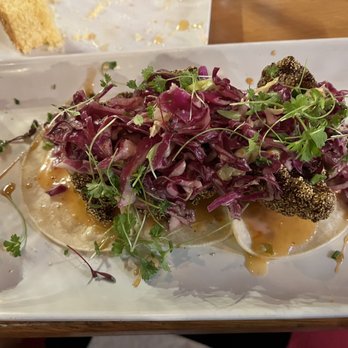 My 2 Cents LA - Catfish Tacos - New American Near Me - Los Angeles, California