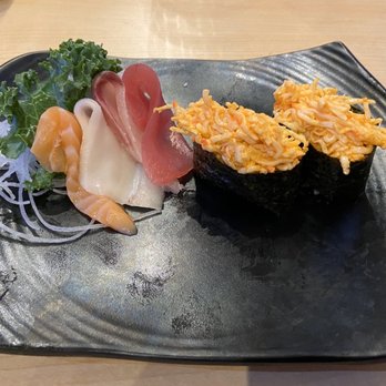 Sushi Soho - 150. Sashimi Appetizer 44. Spicy Crab Stick - Sushi Bars Near Me - Bedford, Texas Sushi Soho - 150. Sashimi Appetizer 44. Spicy Crab Stick - Sushi Bars Near Me - Bedford, Texas
