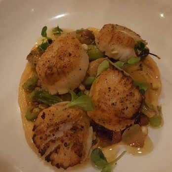 Cook & Dagger - Seared scallops - New American Near Me - North Providence, Rhode Island Cook & Dagger - Seared scallops - New American Near Me - North Providence, Rhode Island