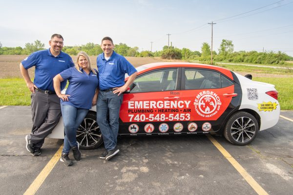 Emergency Plumbing Heating & Air Logo