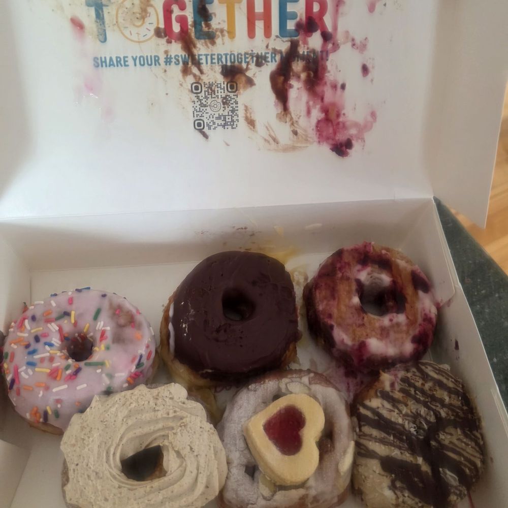 Scouts Doughnuts - Traveled on 2 flights in my handbag carryon. Made it ok - Donuts Near Me - Greenville, South Carolina Scouts Doughnuts - Traveled on 2 flights in my handbag carryon. Made it ok - Donuts Near Me - Greenville, South Carolina