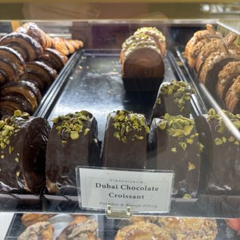 Buttercooky Bakery - 2/8/25 Dubai chocolate croissant - Bakeries Near Me - Floral Park, New York