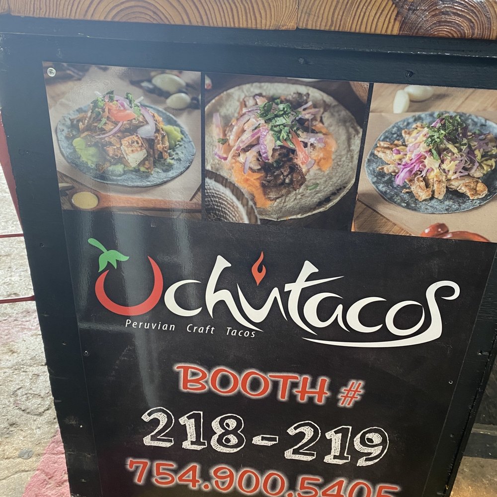 Uchutacos - Booth # - Peruvian Near Me - Hollywood, Florida