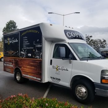We Bee Grindin - a food truck parked in a parking lot - Coffee & Tea Near Me We Bee Grindin - a food truck parked in a parking lot - Coffee & Tea Near Me