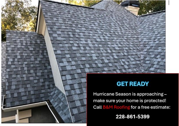 Slide of B & M Roofing