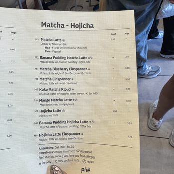 Phe - drinks menu - Coffee & Tea Near Me - Seattle, Washington Phe - drinks menu - Coffee & Tea Near Me - Seattle, Washington