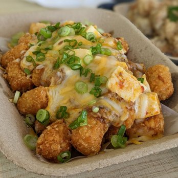 Bopomofo Cafe - Mapo tofu tater tots - Bubble Tea Near Me - San Gabriel, California Bopomofo Cafe - Mapo tofu tater tots - Bubble Tea Near Me - San Gabriel, California