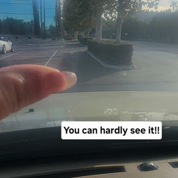 Alpha Auto Glass - After the job was completed. I had a hard time locating it. - Auto Glass Services Near Me - Redlands, California Alpha Auto Glass - After the job was completed. I had a hard time locating it. - Auto Glass Services Near Me - Redlands, California