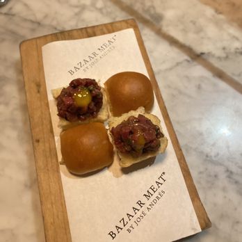 Bazaar Meat by José Andrés - Classic tartare - Steakhouses Near Me - Las Vegas, Nevada
