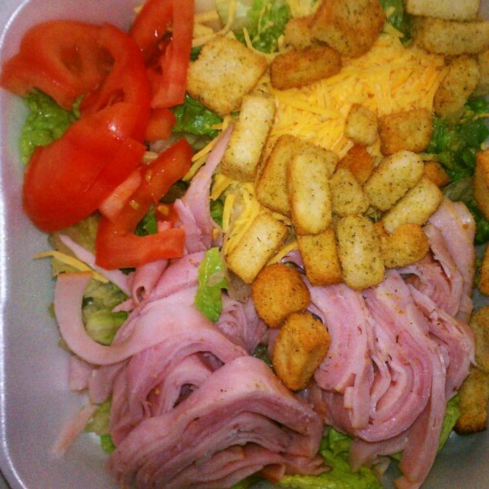 Johnny's Burger - Chefs salad with ham & turkey - Burgers Near Me - Riverside, California Johnny's Burger - Chefs salad with ham & turkey - Burgers Near Me - Riverside, California