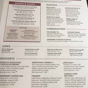Carrabba's Italian Grill - Menu - Italian Near Me - Centreville, Virginia Carrabba's Italian Grill - Menu - Italian Near Me - Centreville, Virginia