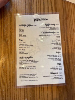 Menu photo 6 Cafe 25:35 Buckeye, AZ