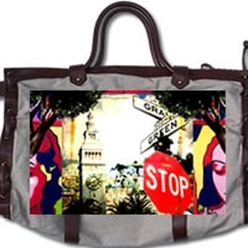 Satchel Studio - halo purse with city design - Fashion Near Me - San Francisco, California Satchel Studio - halo purse with city design - Fashion Near Me - San Francisco, California