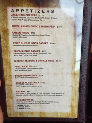 Menu photo 6 Max's Roadhouse Spring Branch, TX