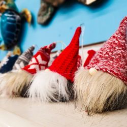 True Grits - Blinking Gnome Christmas Ornaments
