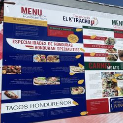 Taqueria el Ktracho - Menú