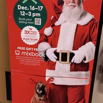 PetSmart - holiday photos with Santa Paws at local pet store - Pet Stores Near Me - San Jose, California