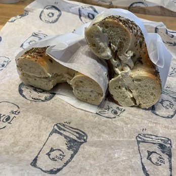 The Lox - Sea Salt & Herb bagel with cream cheese - Breakfast & Brunch Near Me - Columbus, Ohio The Lox - Sea Salt & Herb bagel with cream cheese - Breakfast & Brunch Near Me - Columbus, Ohio