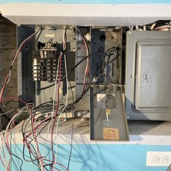 A To Z Electric - Two old panel transformations that are not up to code!