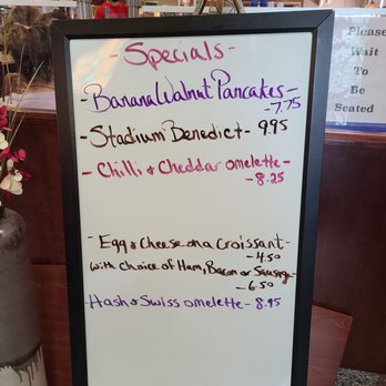 Dietz Stadium Diner - Special signage. - Diners Near Me - Kingston, New York Dietz Stadium Diner - Special signage. - Diners Near Me - Kingston, New York