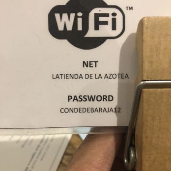 La Azotea - Wifi password - Cheese Shops Near Me - Seville, SE