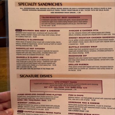 Maxwell's American Pub by null