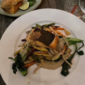 Wild Fish - King salmon with sauteed Veggie - Seafood Near Me - Pacific Grove, California Wild Fish - King salmon with sauteed Veggie - Seafood Near Me - Pacific Grove, California