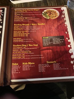 Menu photo 1 Bombay Sizzlers Irving, TX Menu photo 1 Bombay Sizzlers Irving, TX