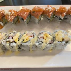 Asia Restaurant - Sweet "N" Spicy Red Head Roll /Tropical Seafood Roll