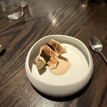 Anomaly SF - s'more | chocolate, marshmallow, charred jalapeño ice cream, graham cracker jus - New American Near Me - San Francisco, California