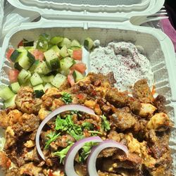 Falafel Town - Combo Shawarma Plate
