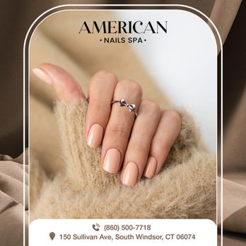 American Nails Spa - Treat Yourself to Perfect Nails
Refresh your look with a relaxing mani-pedi. We've got the perfect services to make your nails shine! - Nail Salons Near Me - South Windsor, Connecticut American Nails Spa - Treat Yourself to Perfect Nails
Refresh your look with a relaxing mani-pedi. We've got the perfect services to make your nails shine! - Nail Salons Near Me - South Windsor, Connecticut