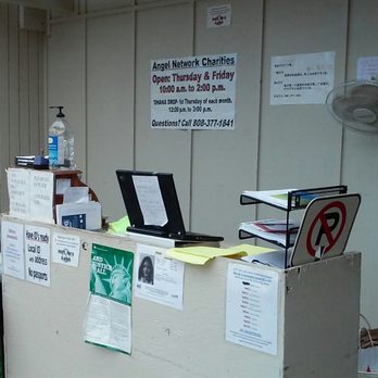 Angel Network Charities - Check in and shop most Thursday and Fridays from 10a-12p. Bring ID, please! - Food Banks Near Me - Honolulu, Hawaii Angel Network Charities - Check in and shop most Thursday and Fridays from 10a-12p. Bring ID, please! - Food Banks Near Me - Honolulu, Hawaii