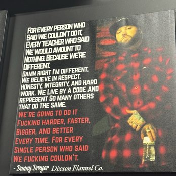Dixxon Flannel Company - Great quote - Men's Clothing Near Me - Tempe, Arizona