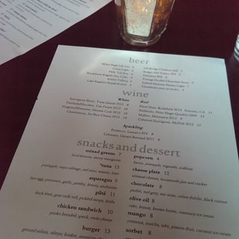 Parlour - Menus and candle - New American Near Me - Minneapolis, Minnesota Parlour - Menus and candle - New American Near Me - Minneapolis, Minnesota