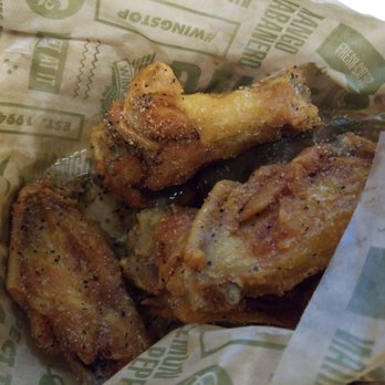 Wingstop - Over cooked lemon pepper wings..GROSS! - Chicken Wings Near Me - Bellevue, Washington
