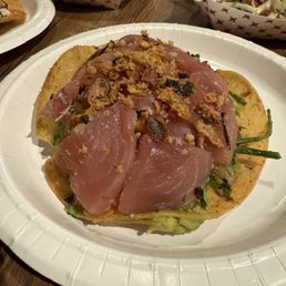 Albacore Tostada