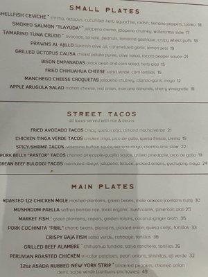 Menu photo 1 Alma Cocina - Atlanta Atlanta, GA