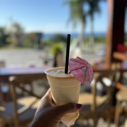 The Beach House - Great view with drink in hand