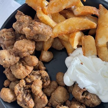 Pacific Southern - Fried Chicken Gizzards side of Jo jo's I like mine with sour cream. They did send a side of ranch. - Southern Near Me - Tacoma, Washington Pacific Southern - Fried Chicken Gizzards side of Jo jo's I like mine with sour cream. They did send a side of ranch. - Southern Near Me - Tacoma, Washington