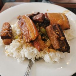 Braised Pork Over Rice