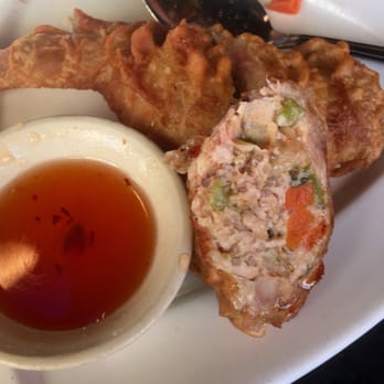 On's Thai Kitchen - Stuffed chicken wings appetizer - a must-get here! Tasty and not as greasy as other places. - Thai Near Me - Saint Paul, Minnesota On's Thai Kitchen - Stuffed chicken wings appetizer - a must-get here! Tasty and not as greasy as other places. - Thai Near Me - Saint Paul, Minnesota