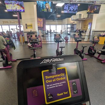 Planet Fitness - 6 broken machines visible in one picture taken 2/1/25. 45% of bike machines are broken. - Gyms Near Me - Eugene, Oregon Planet Fitness - 6 broken machines visible in one picture taken 2/1/25. 45% of bike machines are broken. - Gyms Near Me - Eugene, Oregon