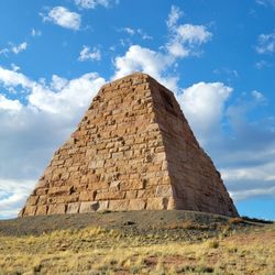 Ames Brothers Pyramid Monument - Out of nowhere, a pyramid appears!