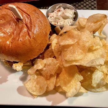 Lancaster Brewing Company - Pulled pork sandwich - New American Near Me - Harrisburg, Pennsylvania Lancaster Brewing Company - Pulled pork sandwich - New American Near Me - Harrisburg, Pennsylvania