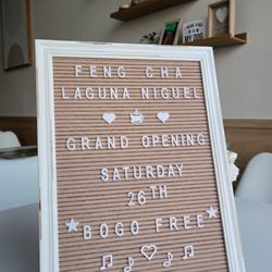 Feng Cha Teahouse - Our big grand opening day guys, come join us for BOGO promo and chance to win an ipad and airpod