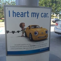 University Chevron - I heart my truck.