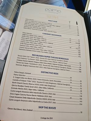 Menu photo 8 Palma Ristorante Burbank, CA Menu photo 8 Palma Ristorante Burbank, CA