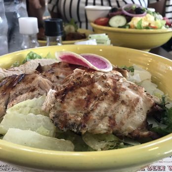 Barnaby's Cafe - Caesar w/ grilled chicken - American Near Me - Houston, Texas